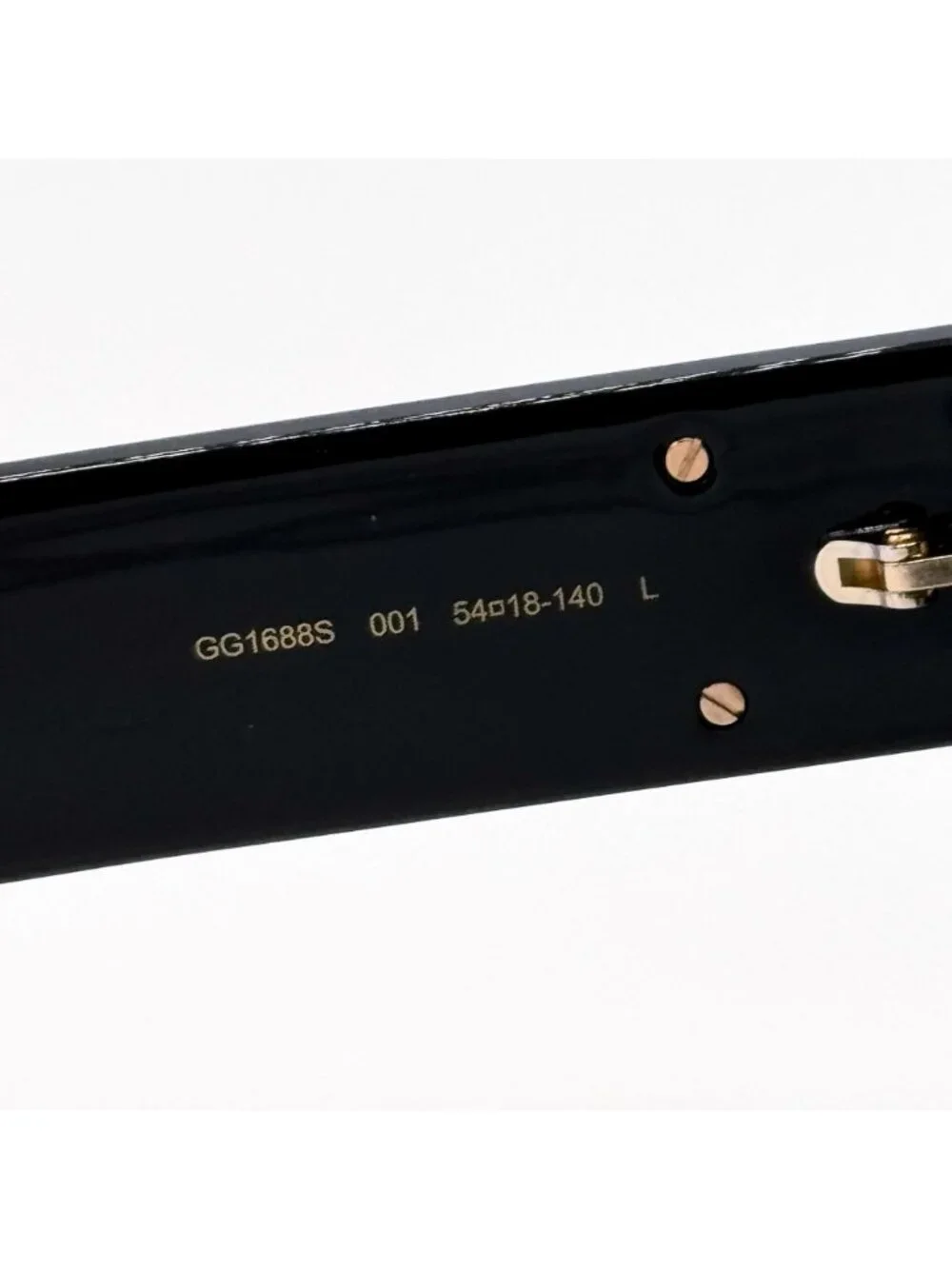 NEW GUCCI GG1688S 001 SUNGLASSES BLACK WOMEN EYEWEAR GUCCI - Picture 9 of 11